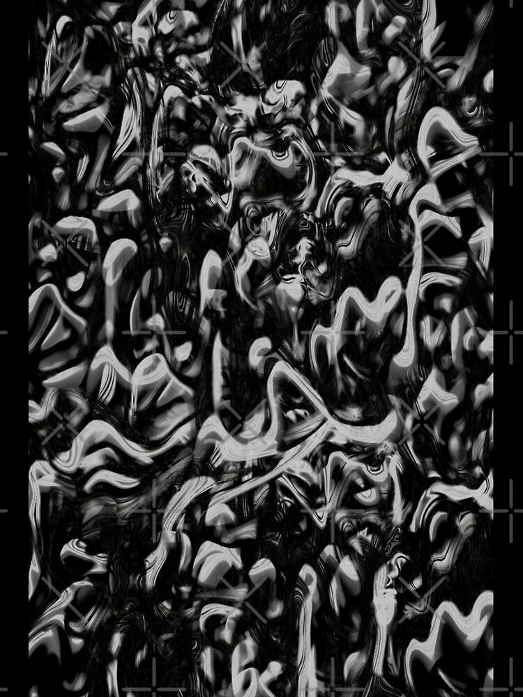 Beautiful Cushions/ Pattern Black Darkness by ozcushionstoo