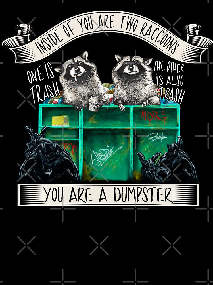 Inside of You Are Two Raccoons by Anthalya