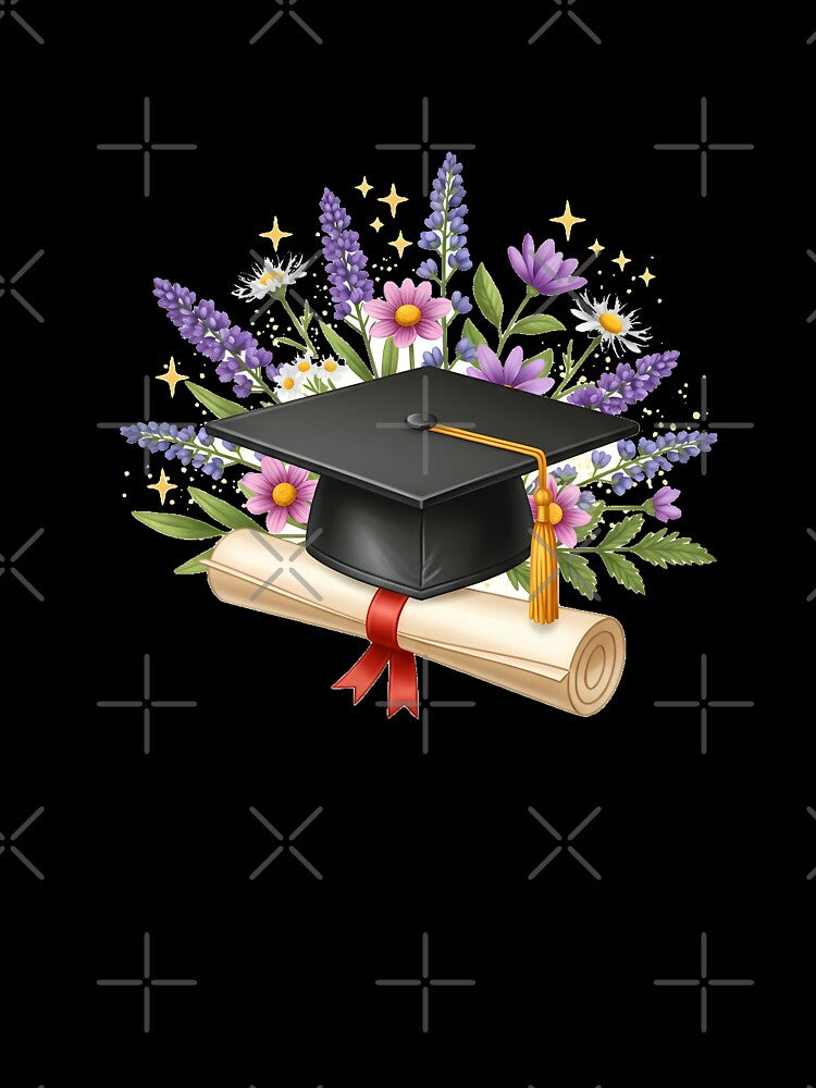 Graduation Cap Wildflowers by pumsquare