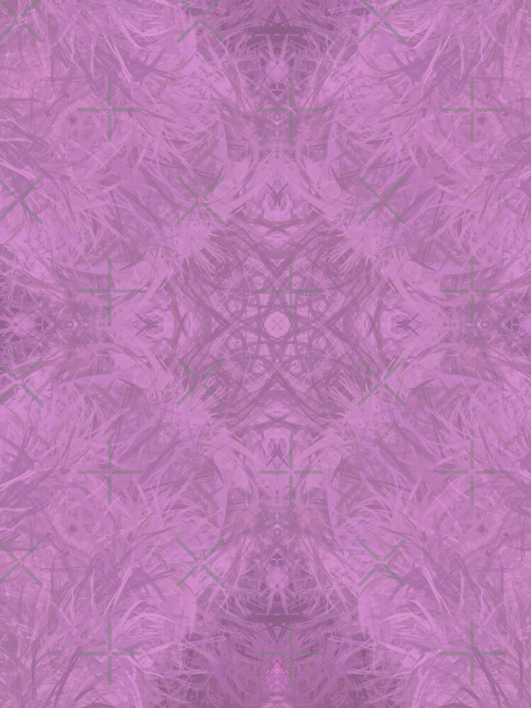 Pink Repeating Pattern - Hand-Drawn by Victoria Rose