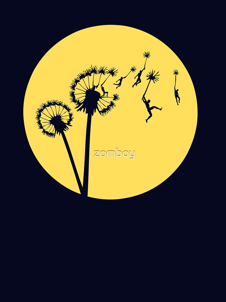 Dandylion Flight - Reversed Circular by zomboy