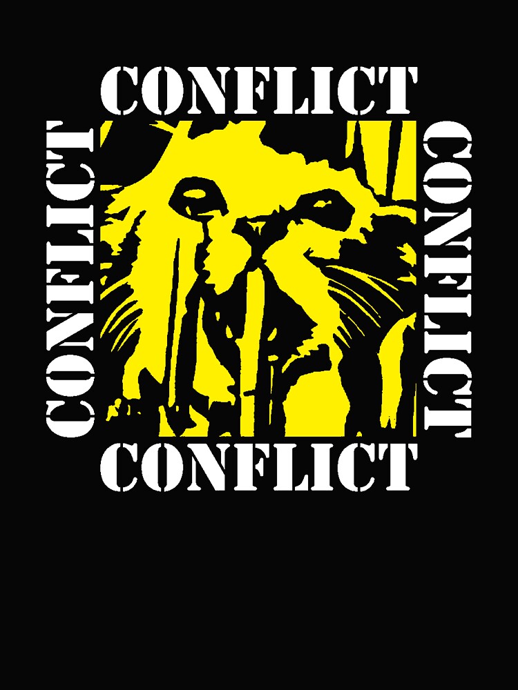 Yellow Silhouette Anarcho Punk by billiasbros