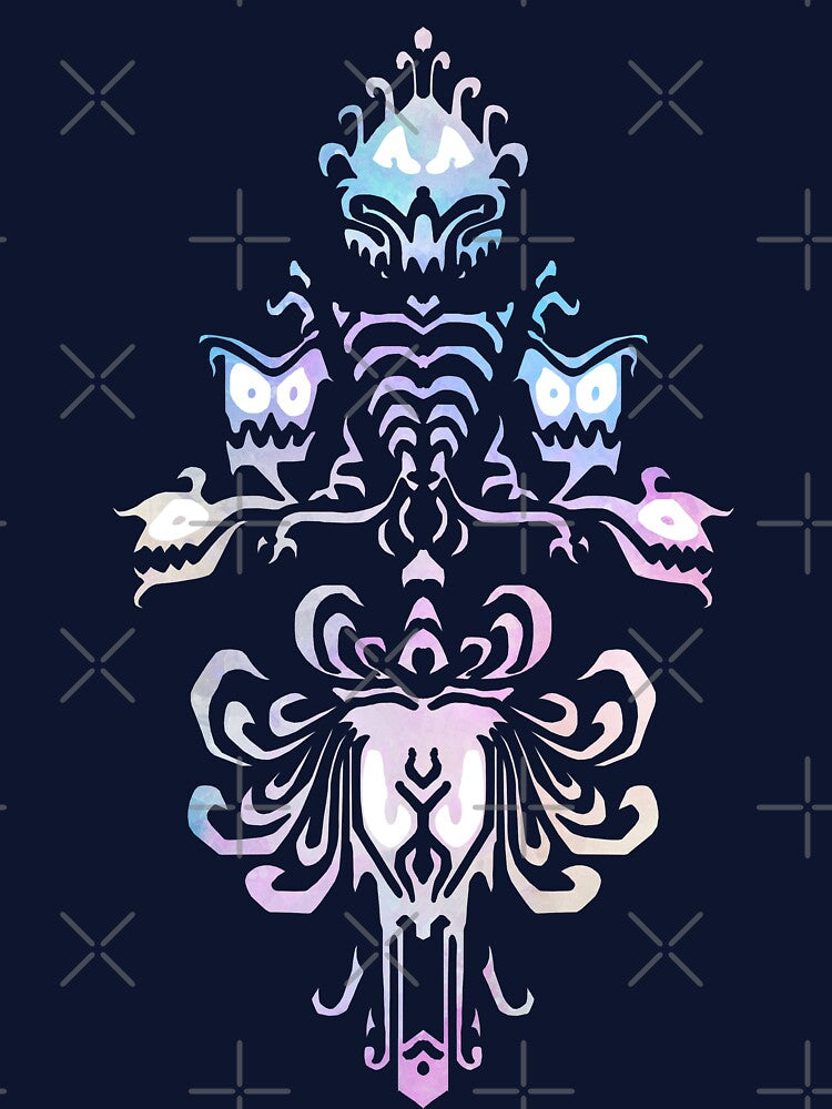 Watercolor Single Haunted Mansion Wallpaper by FandomTrading