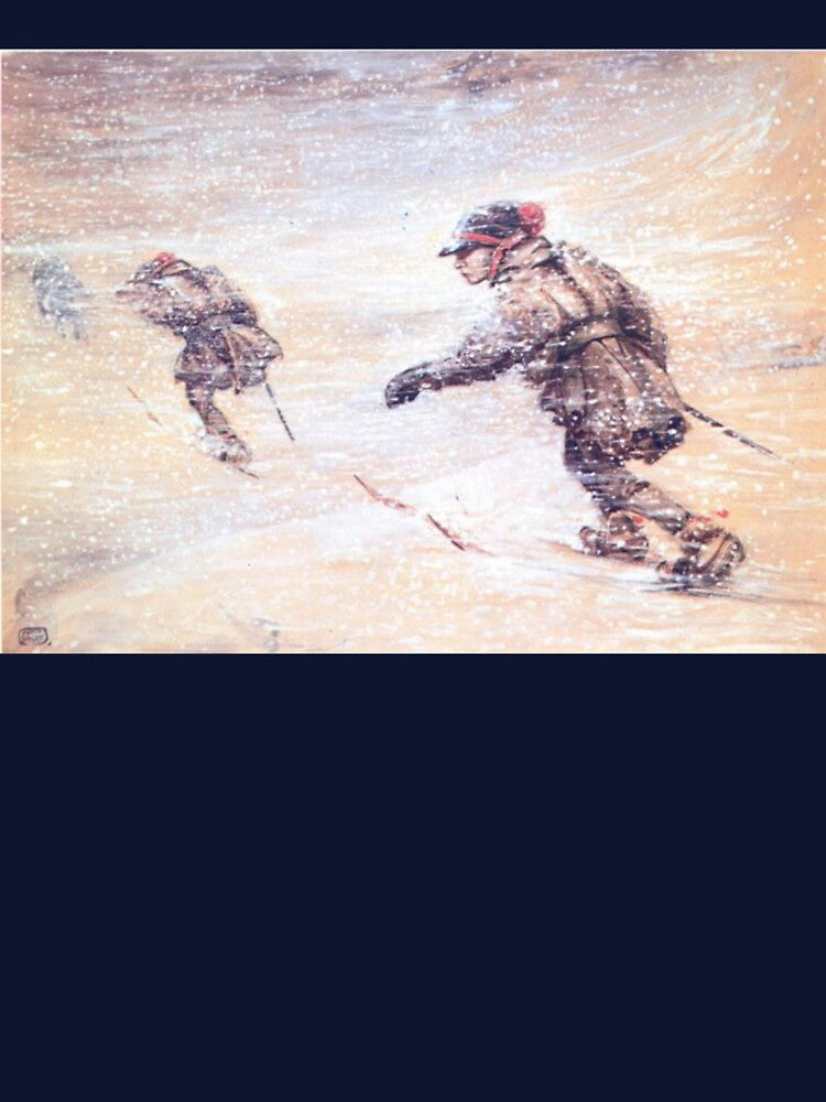 Laplanders in snowstorm by SharonTheFirst