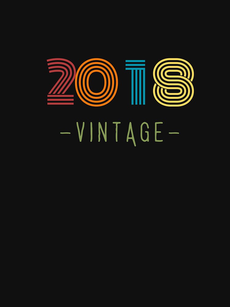 VINTAGE 2018 NEON RETRO DESIGN by Frame and Flames