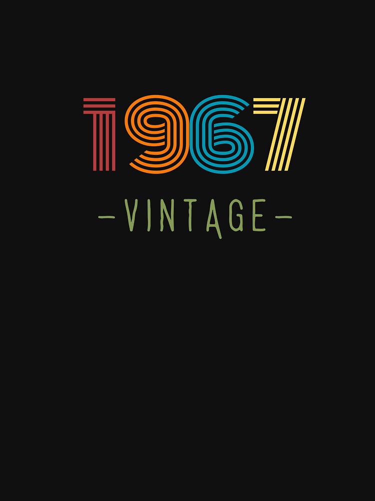 VINTAGE 1967 NEON RETRO DESIGN by Frame and Flames