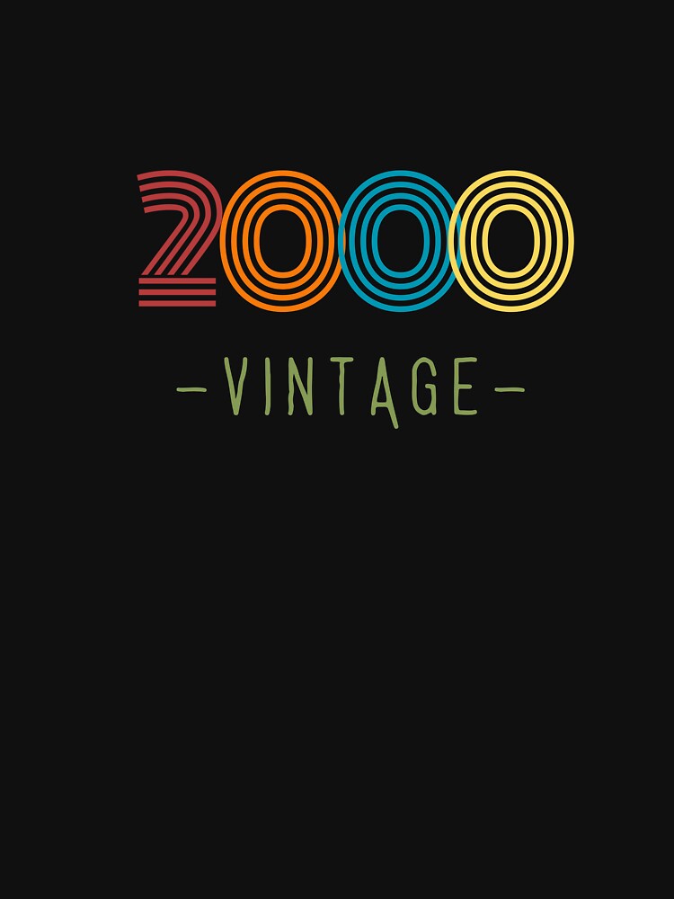 VINTAGE 2000 NEON RETRO DESIGN by Frame and Flames