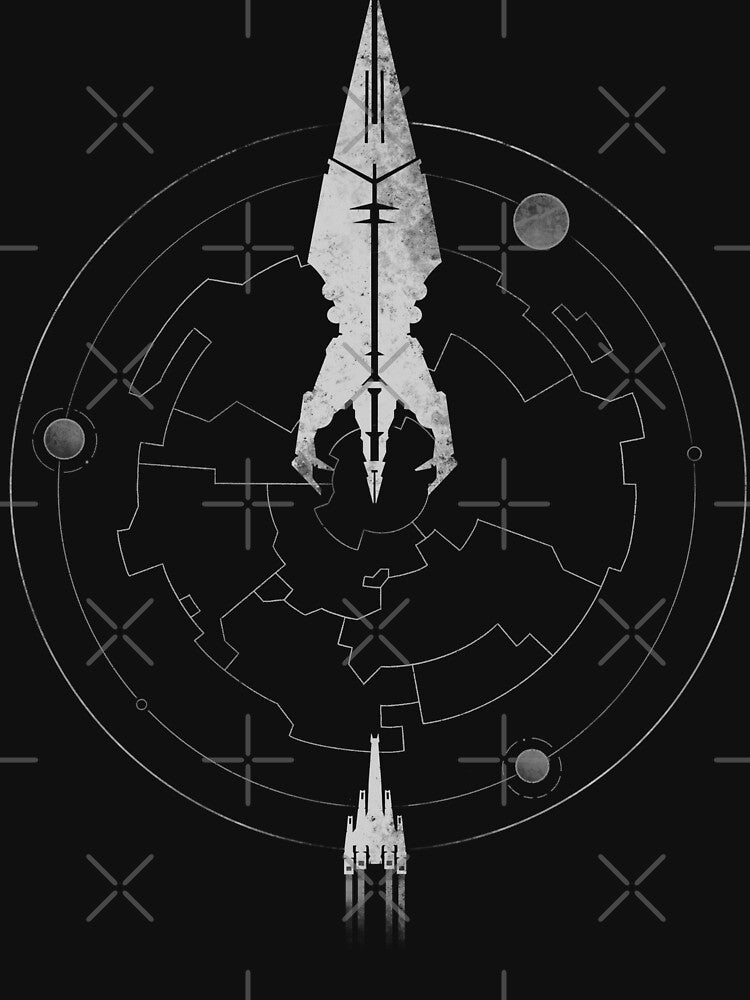 Mass Effect N7 - Normandy vs Reaper by keyvei