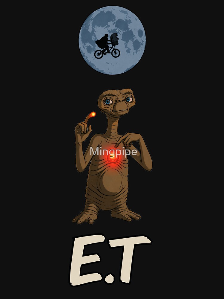 E.T the extra terrestrial by Mingpipe