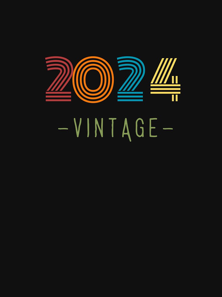 VINTAGE 2024 NEON RETRO DESIGN by Frame and Flames