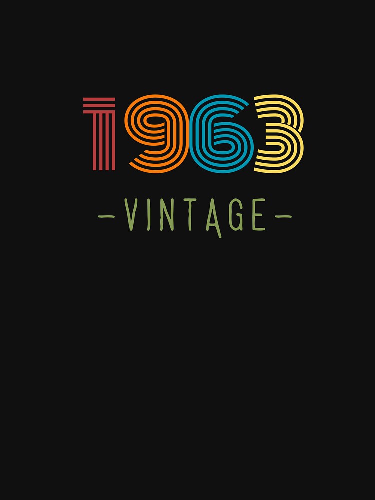 VINTAGE 1963 NEON RETRO DESIGN by Frame and Flames