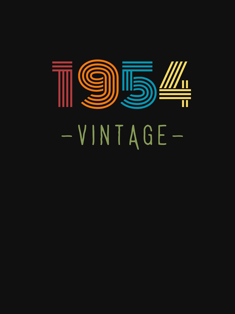 VINTAGE 1954 NEON RETRO DESIGN by Frame and Flames