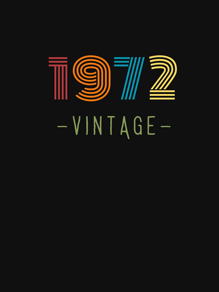 VINTAGE 1972 NEON RETRO DESIGN by Frame and Flames