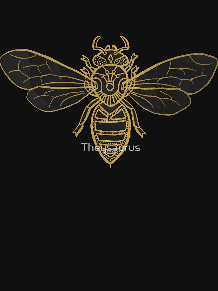 Mandala Bees by Theysaurus