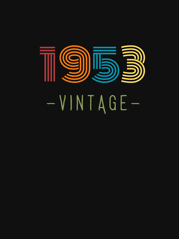 VINTAGE 1953 NEON RETRO DESIGN by Frame and Flames