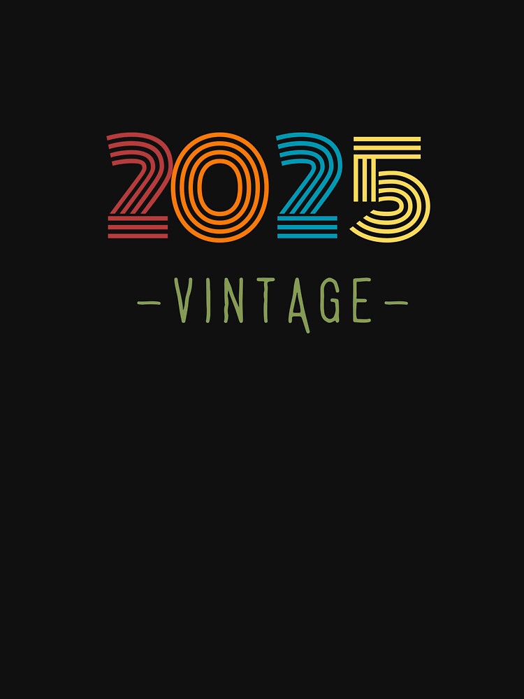 VINTAGE 2025 NEON RETRO DESIGN by Frame and Flames
