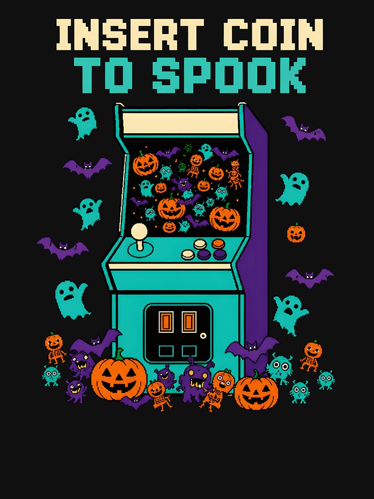 Insert Coin To Spook Halloween Arcade by SAYLOOM