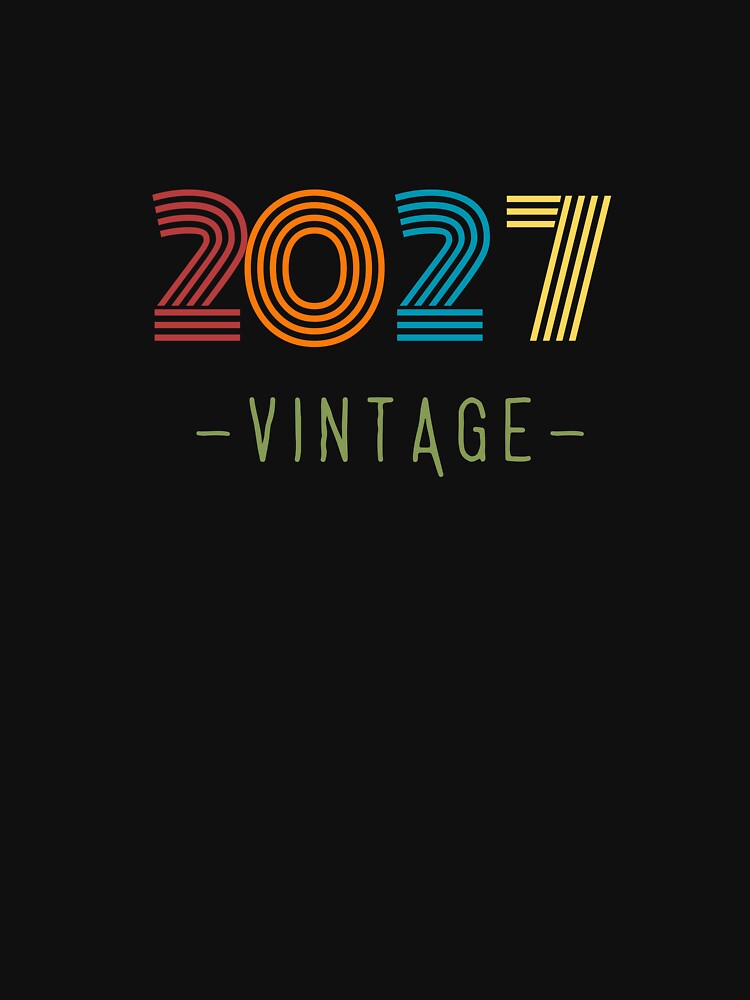 VINTAGE 2027 NEON RETRO DESIGN by Frame and Flames
