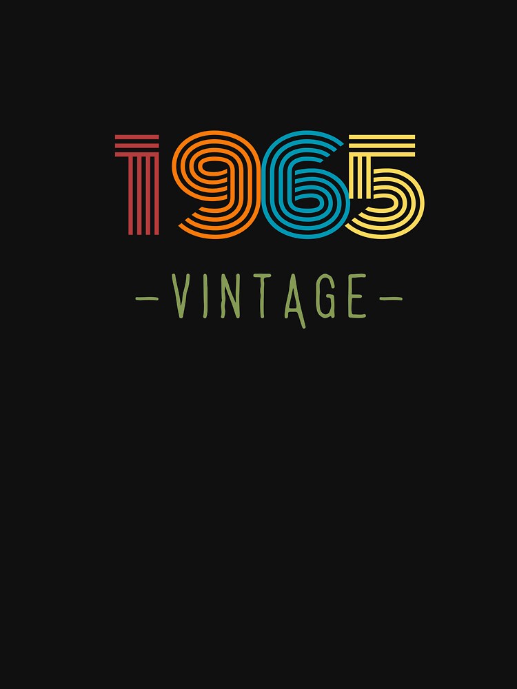 VINTAGE 1965 NEON RETRO DESIGN by Frame and Flames