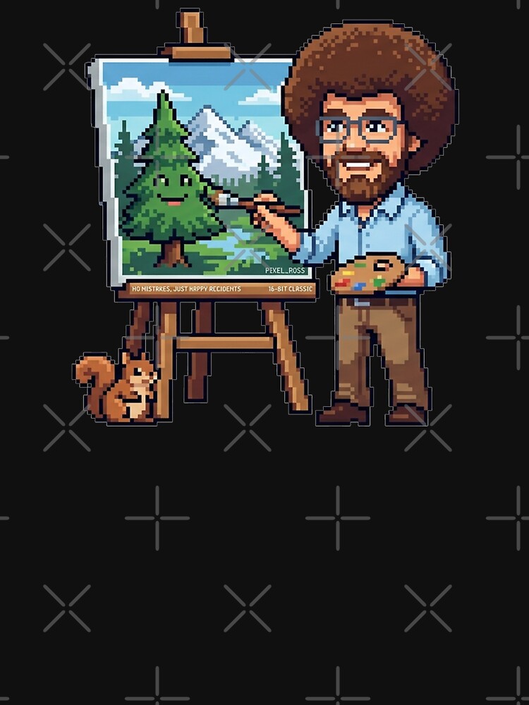 Bob Ross Pixel Painter by Karamram Studio