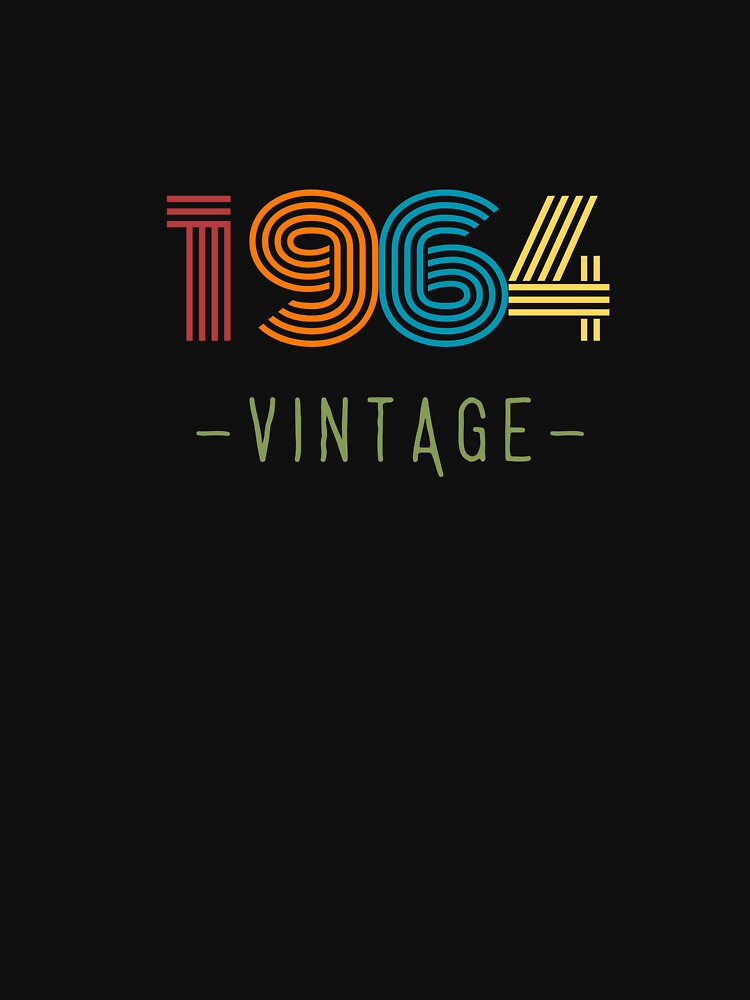 VINTAGE 1964 NEON RETRO DESIGN by Frame and Flames