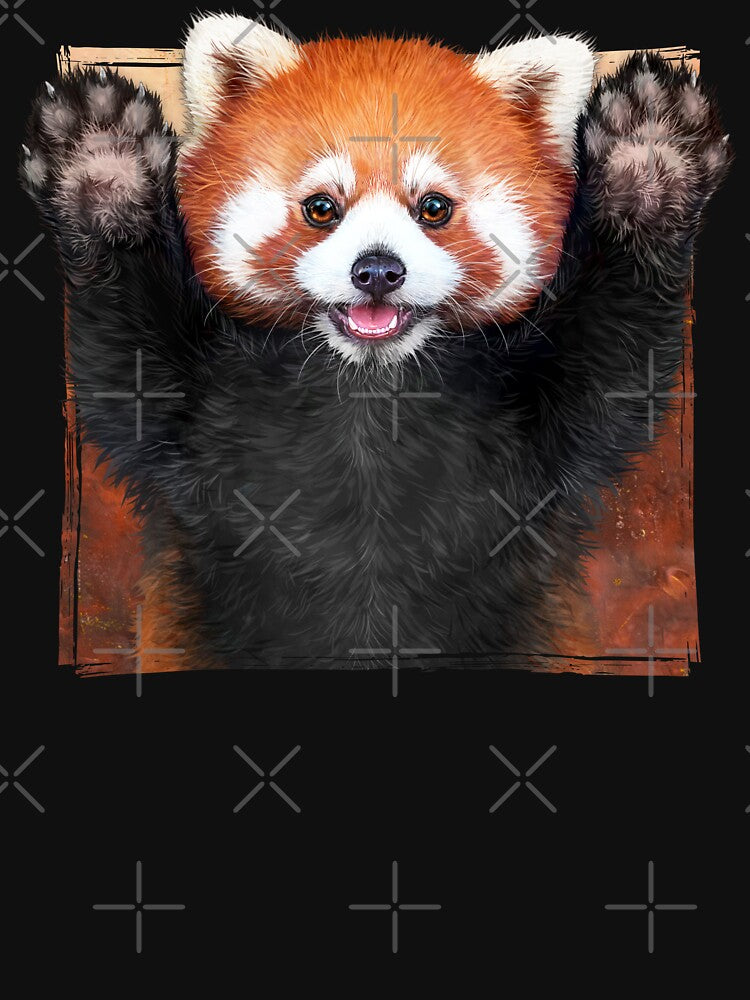 Red Panda Painting by Anthalya