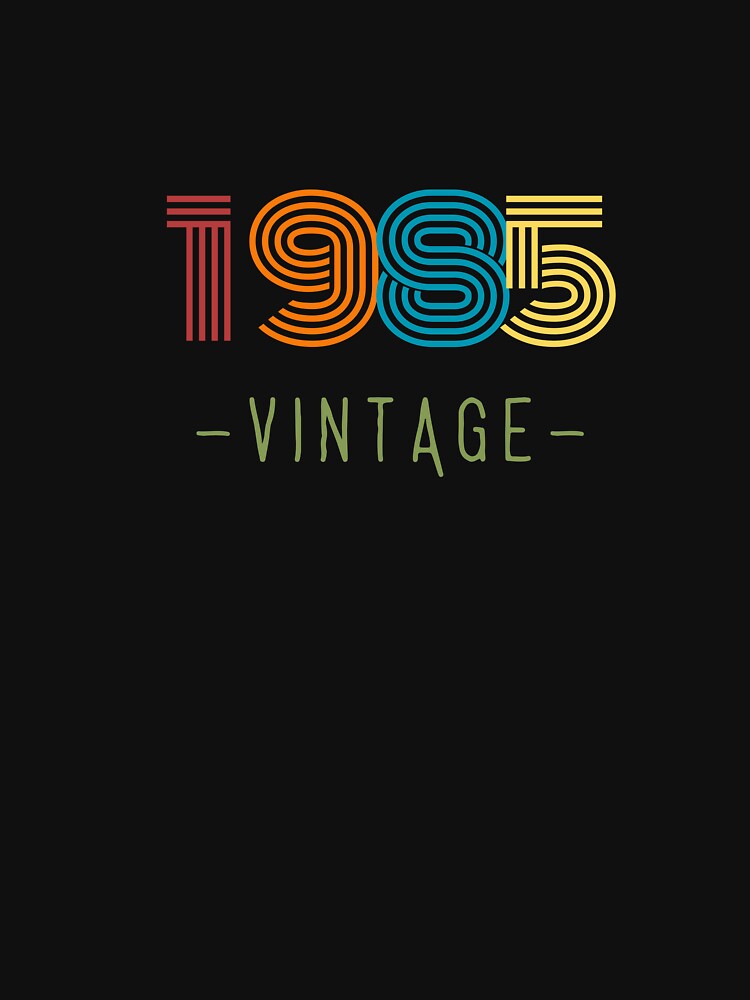 VINTAGE 1985 NEON RETRO DESIGN by Frame and Flames