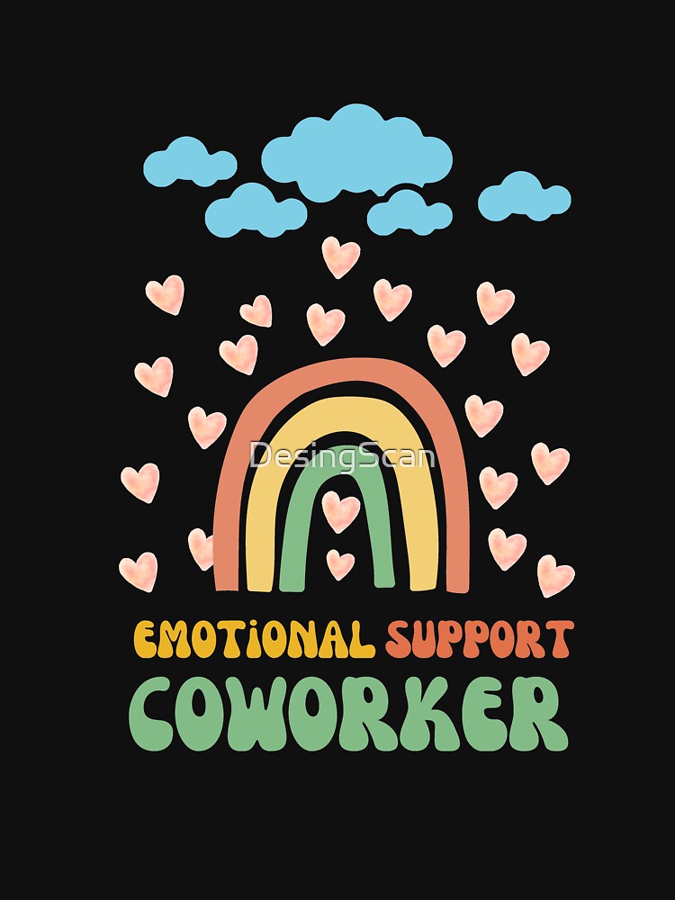 emotional support coworker: rain of hearts, Besties by DesingScan