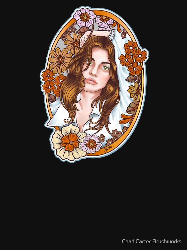 Hippie Girl by Chad Carter Brushworks