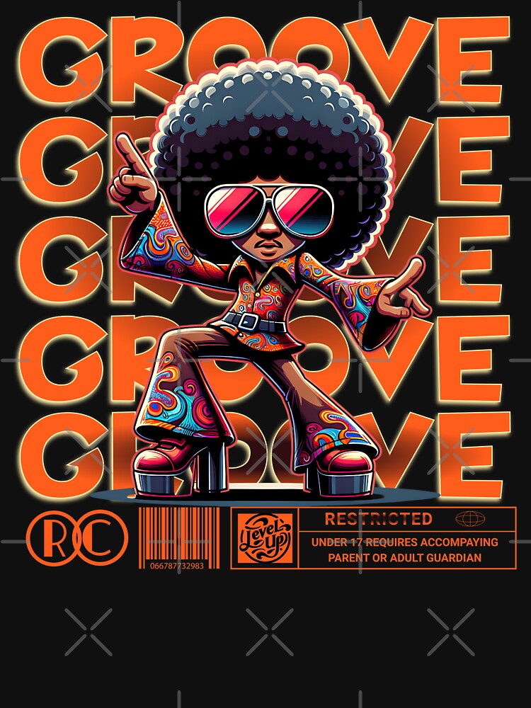 Retro Groove Afro Disco Vibes by Belarte.shop