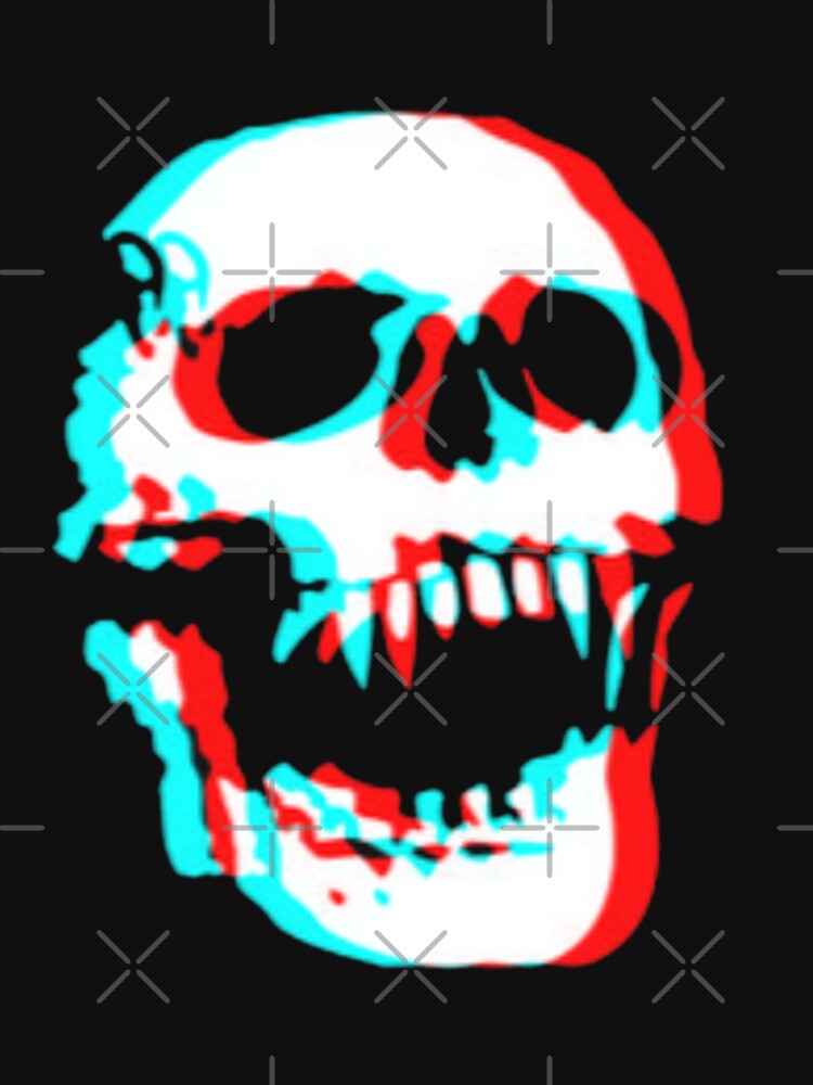 3D Vampire Skull by DrinksMcGee