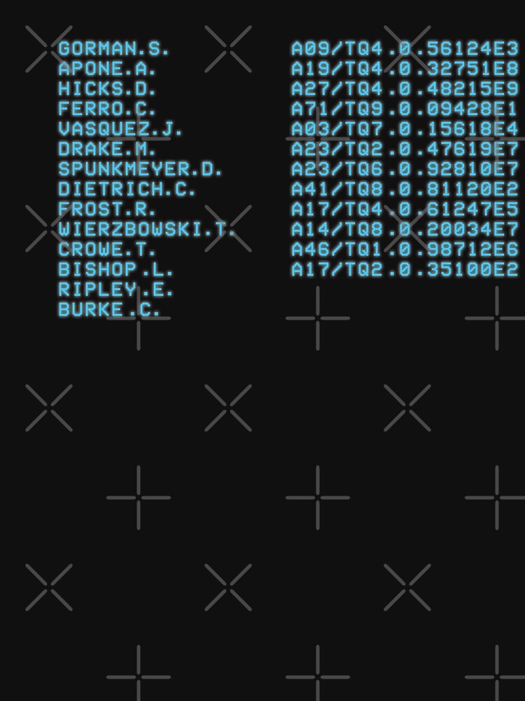 USS Sulaco Colonial Marines crew roster by dirimir