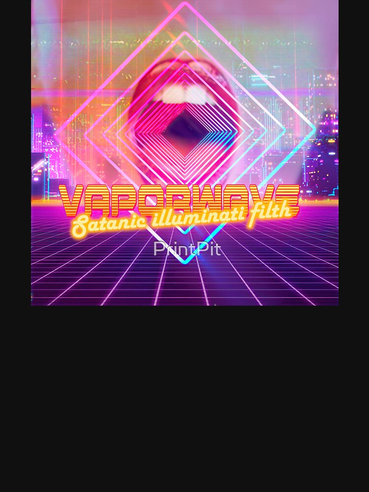 Vaporwave illuminati. by PrintPit