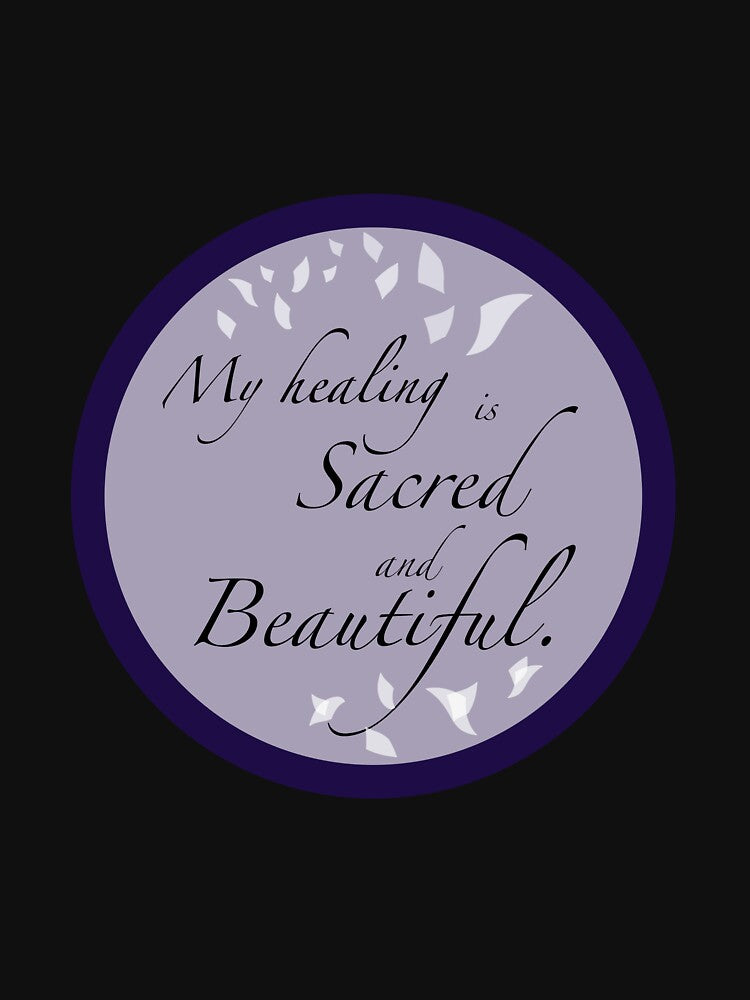 Healing Circle Affirmation by Lemon-Thyme-Art