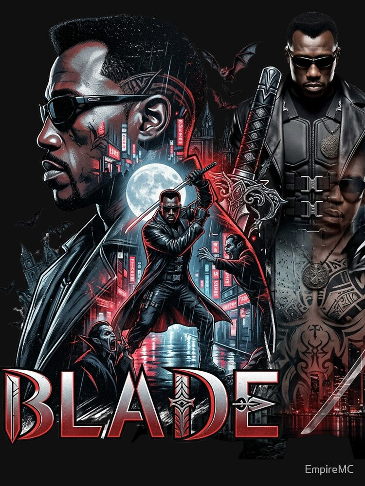 Blade Wesley Snipes Cinematic Graphic Art by EmpireMC