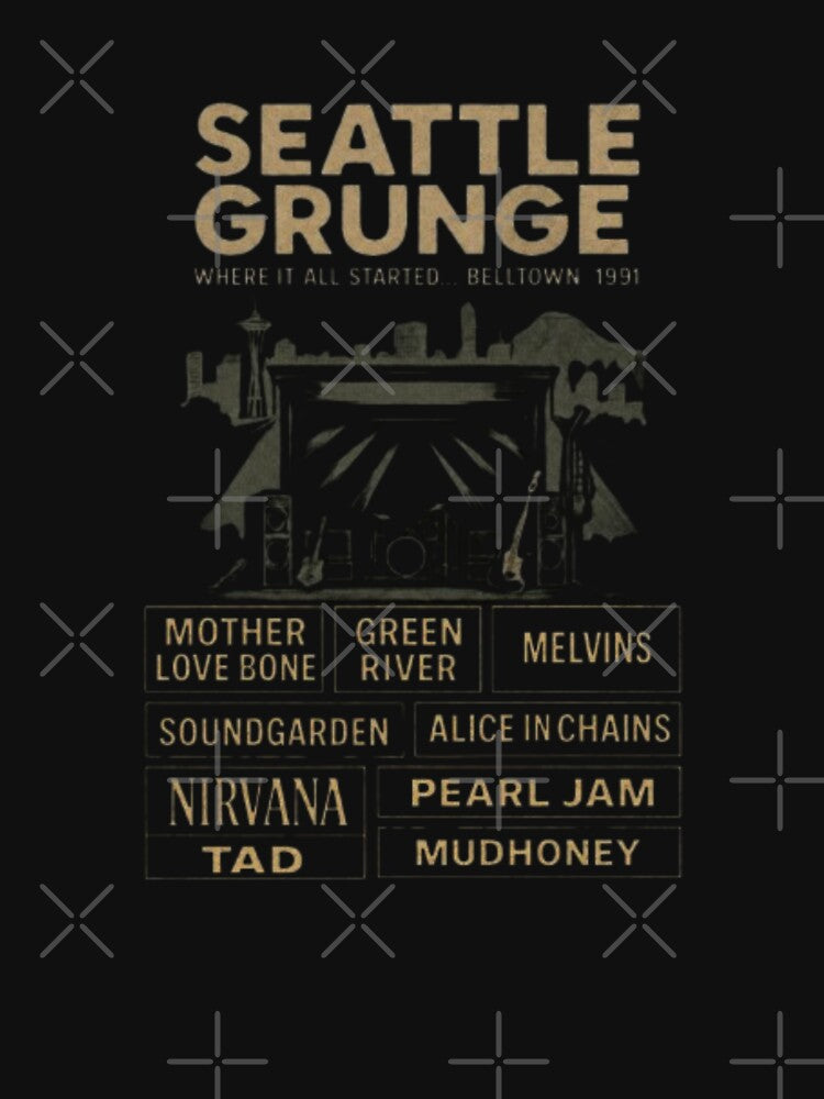 Seattle Grunge by KinshipThings