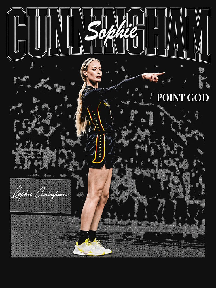 Sophie Cunningham Basketball Point God - Sophie Cunningham - Indiana Basketball - Sophie Cunningham by GaysonSmith