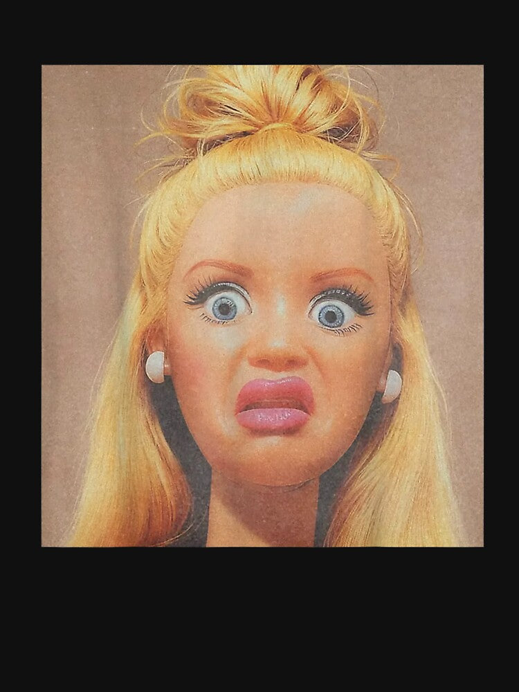 Funny Disgusted Doll Face Meme Sarcastic Shocked by Devilians92