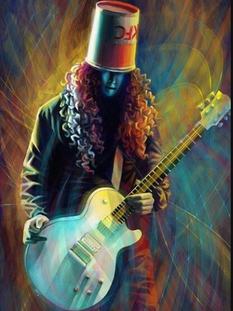 Buckethead art guitar Classic T-Shirt by BelaGartner
