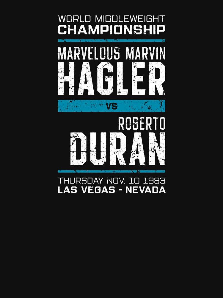 Hagler vs. Duran by attadesign