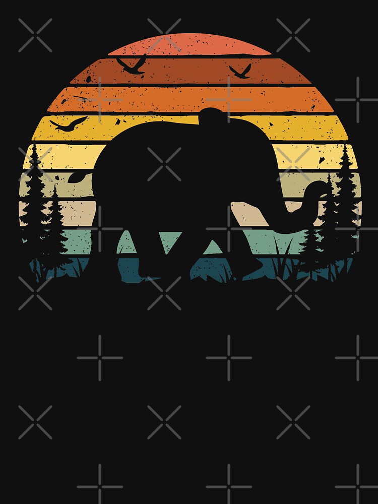 Elephant Retro Vintage by rafaeltto