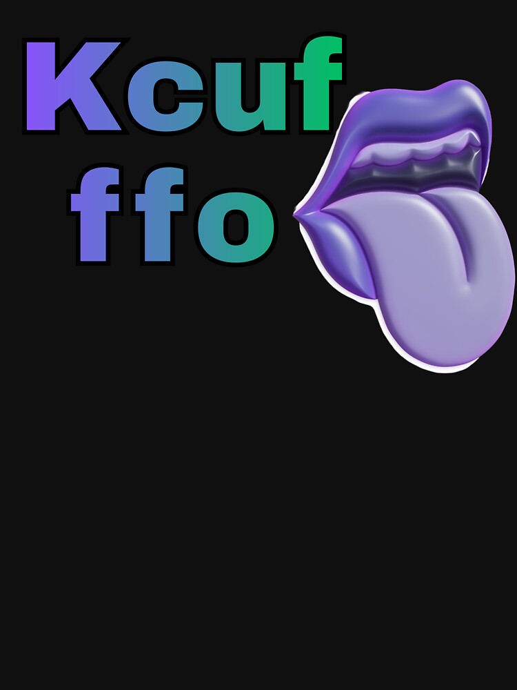 KCUF FFO SVG | Funny Tongue Graphic SVG | Adult Humor Shirt Design | Cricut Cut File | PNG DXF EPS by UrbanEchoHub