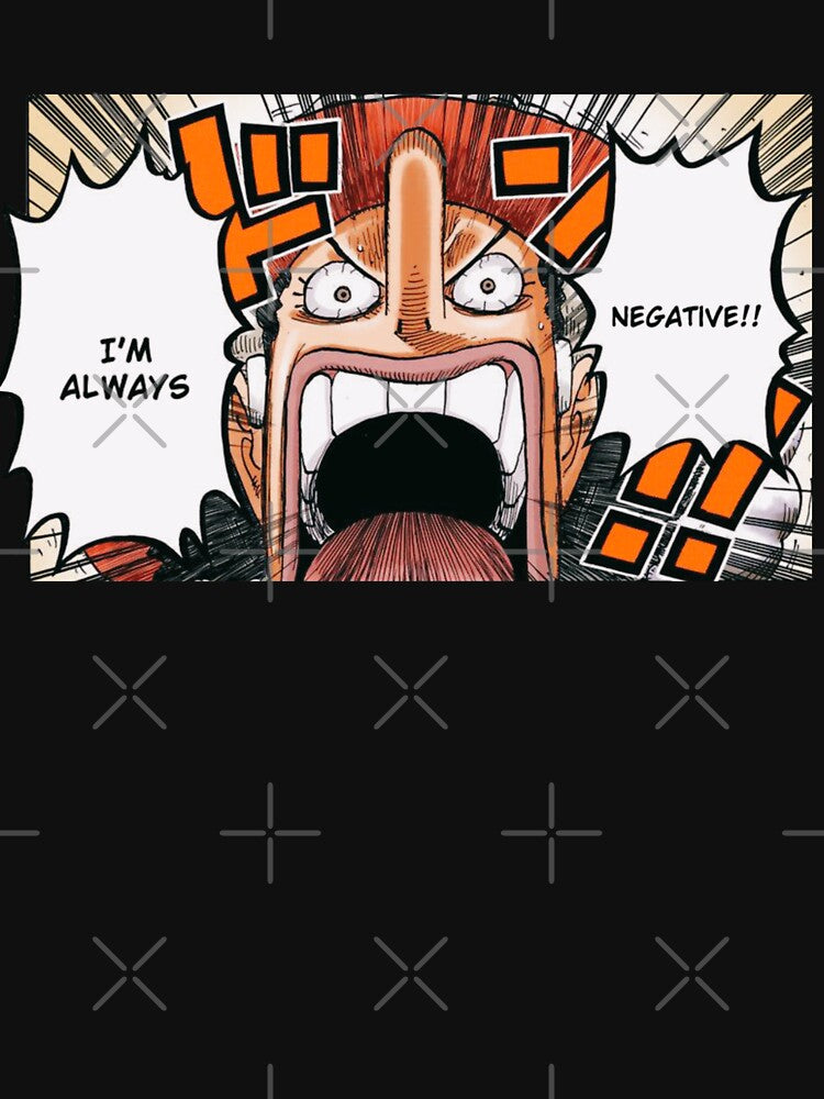 Usopp - I'm always negative meme by Joejo19