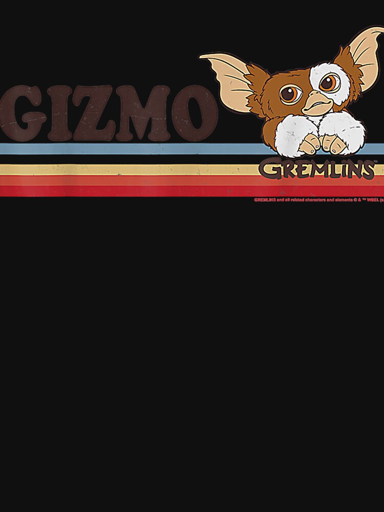 Gremlins Gizmo Retro Stripes Essential by jonathanchatman