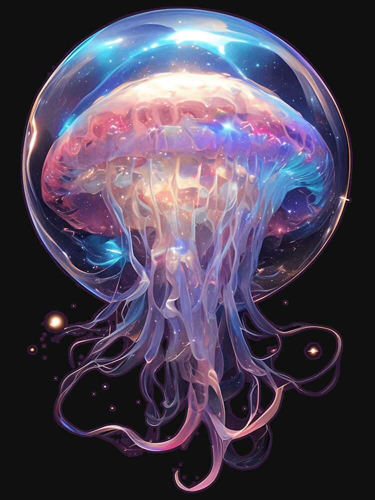 Giant Cosmic Jellyfish by DabrowskiDesign