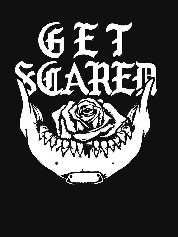 GET SCARED MERCH – FOR THE OUTCASTS & THE FEARLESS by SkullsAndShirts