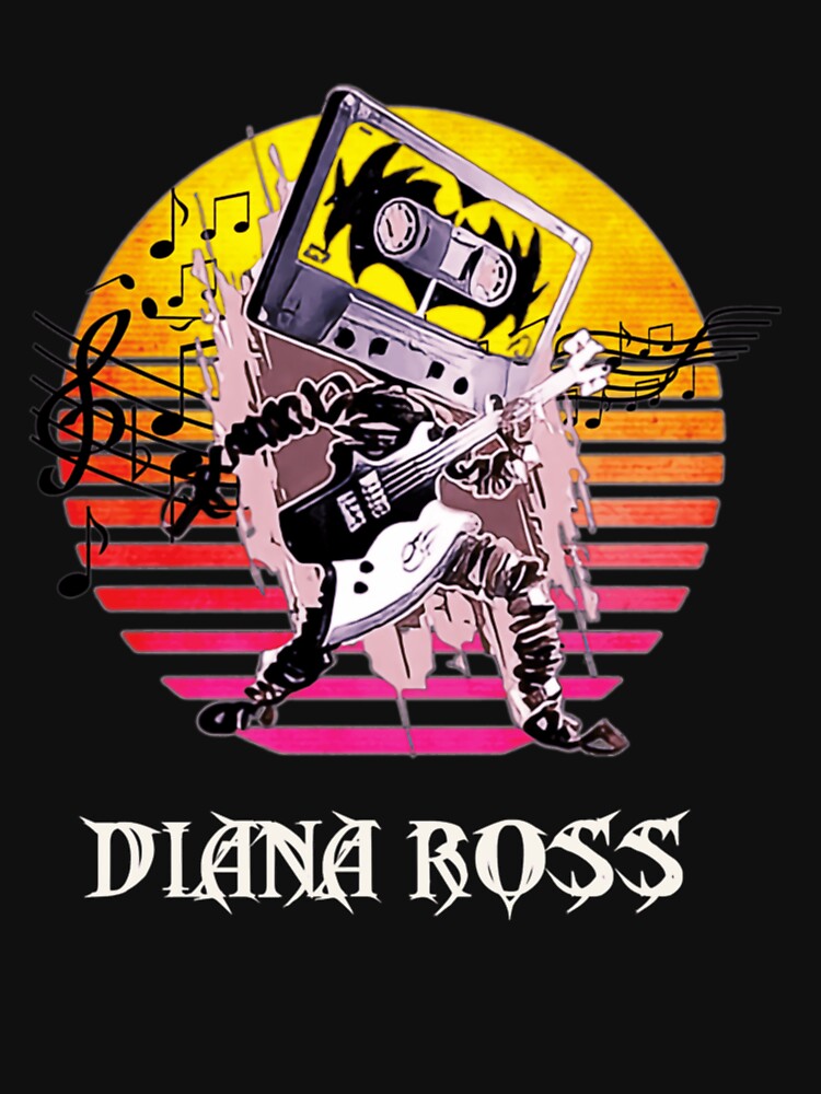 Diana Ross Vintage 2 Retro Pop Poster by AdellAddie