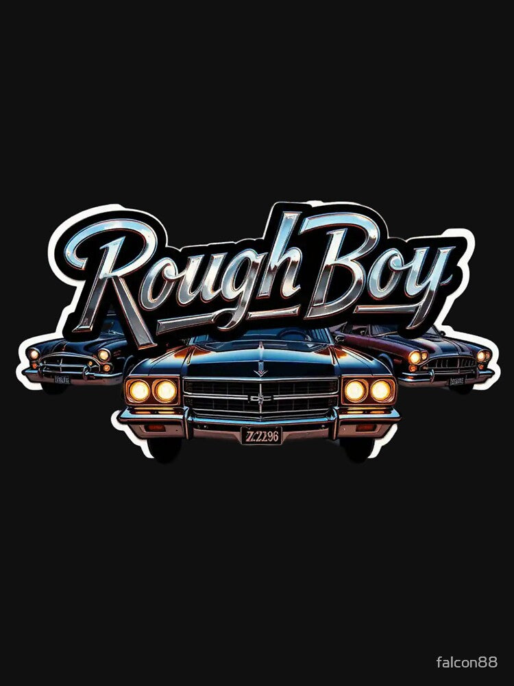 Rough Boy Sticker Premium Cool Trendy Best Gift by Imaginarium of Chaos falcon88
