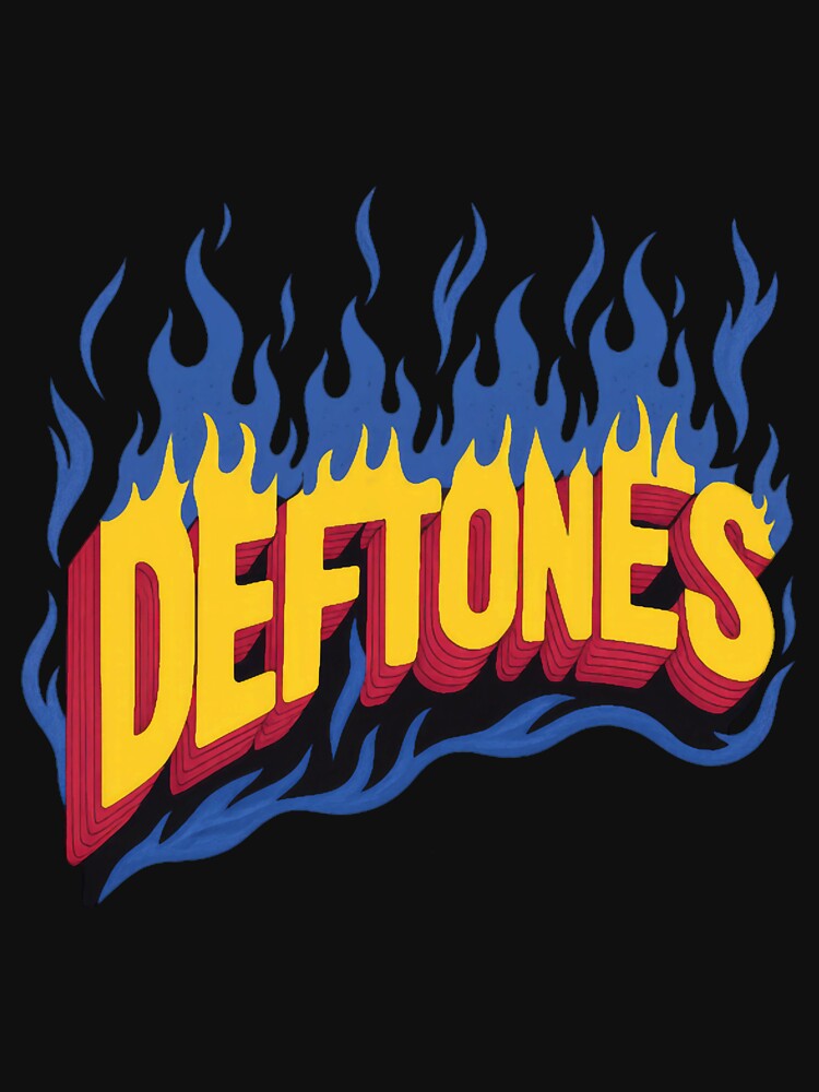 Deftones Burning Oversized by teenyweenyberry