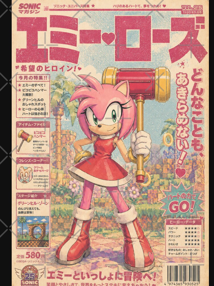 Super Speedster Amy Cad Energy by AnimeArsenalPrints